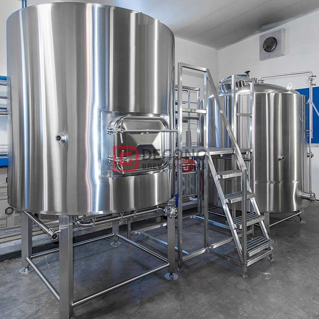 Equipamento de aço inoxidável usado comercial da fabricação de cerveja da cerveja dos tanques de mistura Mash Lauter da chaleira 10HL