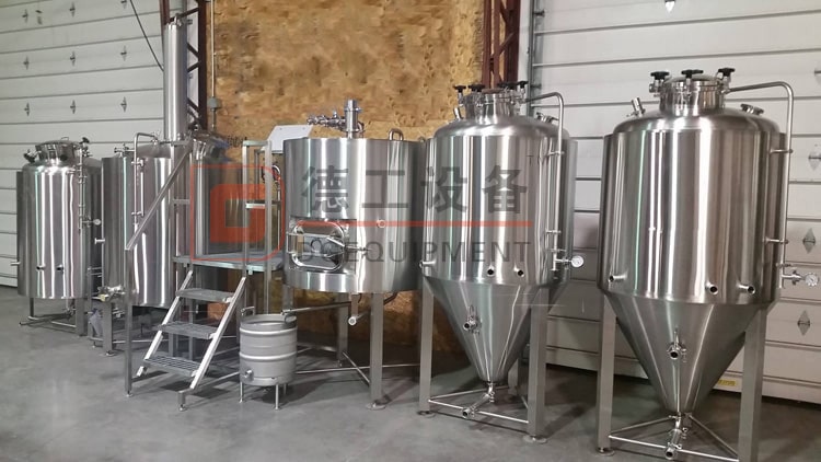 Equipamento completo da fabrica&ccedil;&atilde;o de cerveja 500L