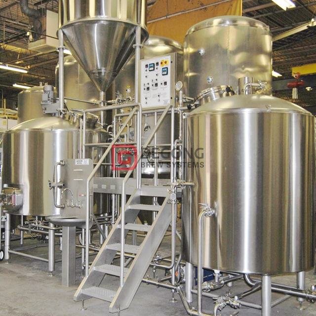 Equipamento para cervejaria com certificação Micro PED 1000L da CE com tanques de fermentação | 3 Vessels Brewhouse