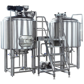 10BBL Equipamento de Cervejaria de Cerveja Cerveja demitida a vapor Cervejaria de Aço Inoxidável Alta Reputação América do Sul