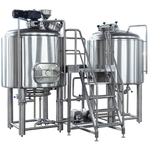 10BBL Equipamento de Cervejaria de Cerveja Cerveja demitida a vapor Cervejaria de Aço Inoxidável Alta Reputação América do Sul