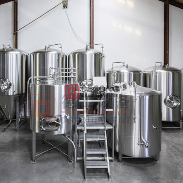 5BBL Craft Brewery Beer Stailess Steel Micro Equipamento de fabricação de cerveja com aquecimento elétrico e a vapor