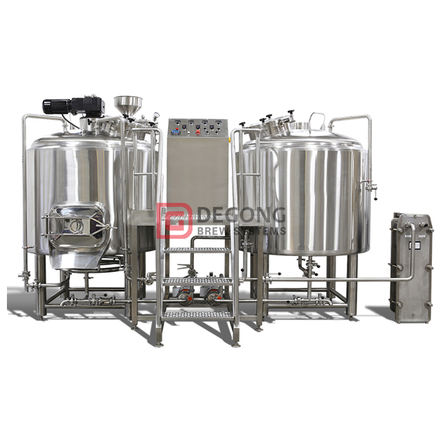 Equipamento de Microcervejaria 500L com Aquecimento Elétrico de Aço Inoxidável de Alta Qualidade Jaqueta Dupla para Venda América Latina Clientes Globais