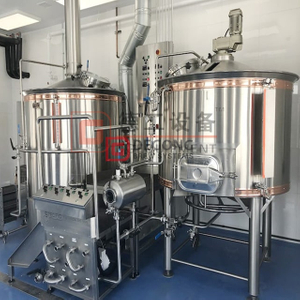 O vapor combinou o equipamento automático de aço inoxidável de aço inoxidável da fabricação de cerveja da cerveja do aquecimento 1000L