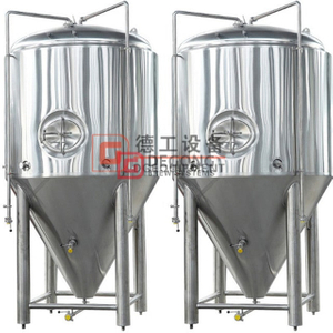 200L turnkey fermentador de tanque de fermentação de cerveja em aço inoxidável com certificado PED uso de cerveja em casa pub cervejaria