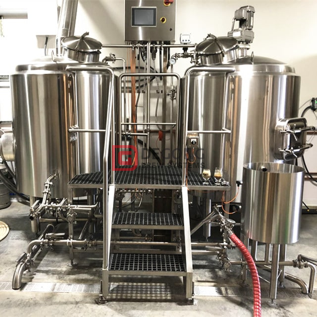 Equipamento automatizado industrial da fabricação de cerveja de cerveja do ofício de 2 embarcações 1000L para venda