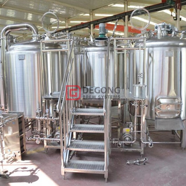 Fabricante profissional industrial do equipamento da fabricação de cerveja de cerveja da cervejaria 1000L com fermentador dobro do revestimento para a venda