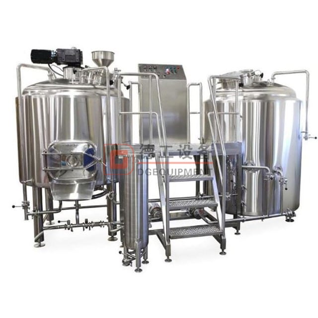 Cervejarias Nano 100L / 200l para equipamentos de cervejaria comercial de pequeno lote Construção em aço inoxidável disponível