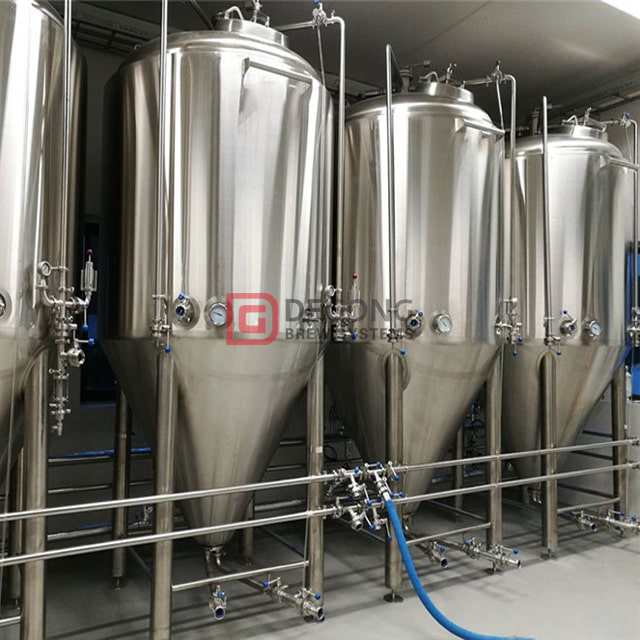 Fermentador cônico isobárico de parede dupla do tanque de fermentação de cerveja 10BBL / Unitank para venda