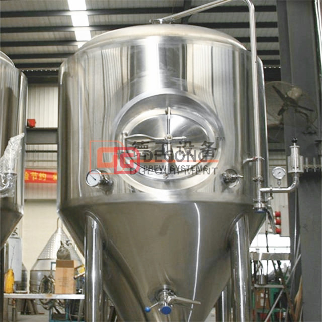 200L turnkey fermentador de tanque de fermentação de cerveja em aço inoxidável com certificado PED uso de cerveja em casa pub cervejaria